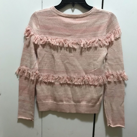 Lucky Brand Pink Sweater Girl’s L/G - Picture 3 of 6